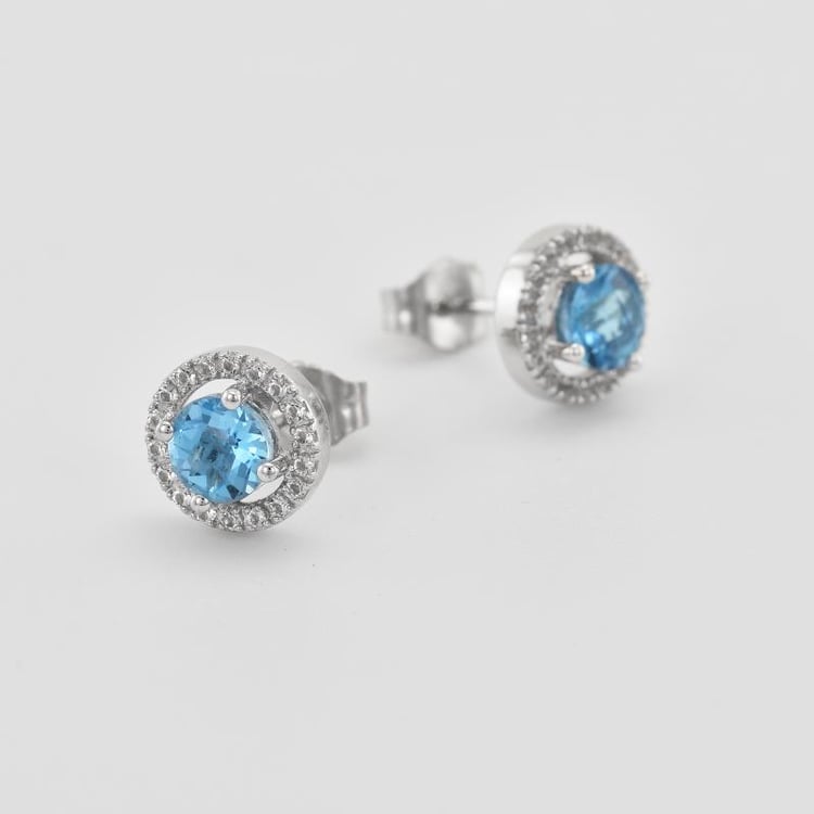 Topásové náušnice 32147