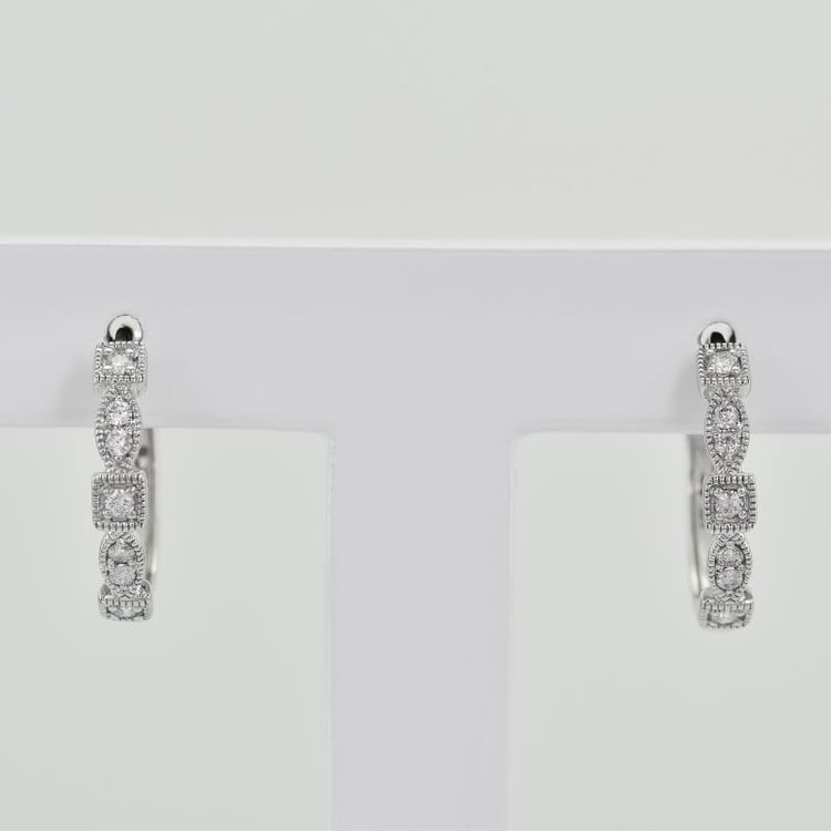 Zlaté kruhové náušnice 25977