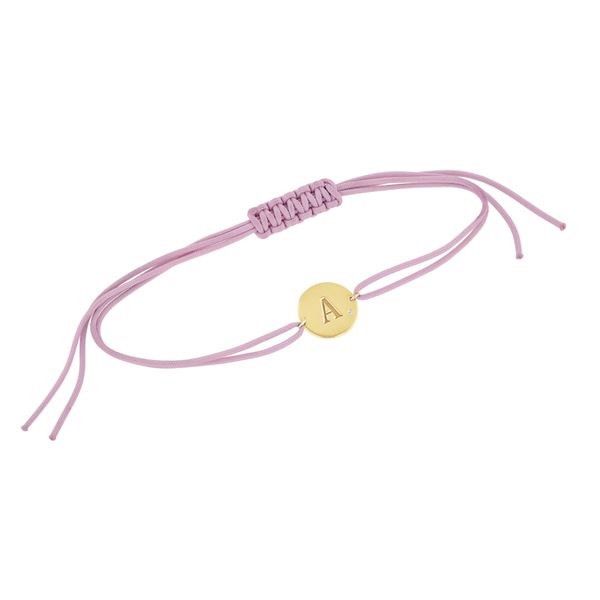 Strieborný náramok s diamantom a gravírom písmena Jonah 108145