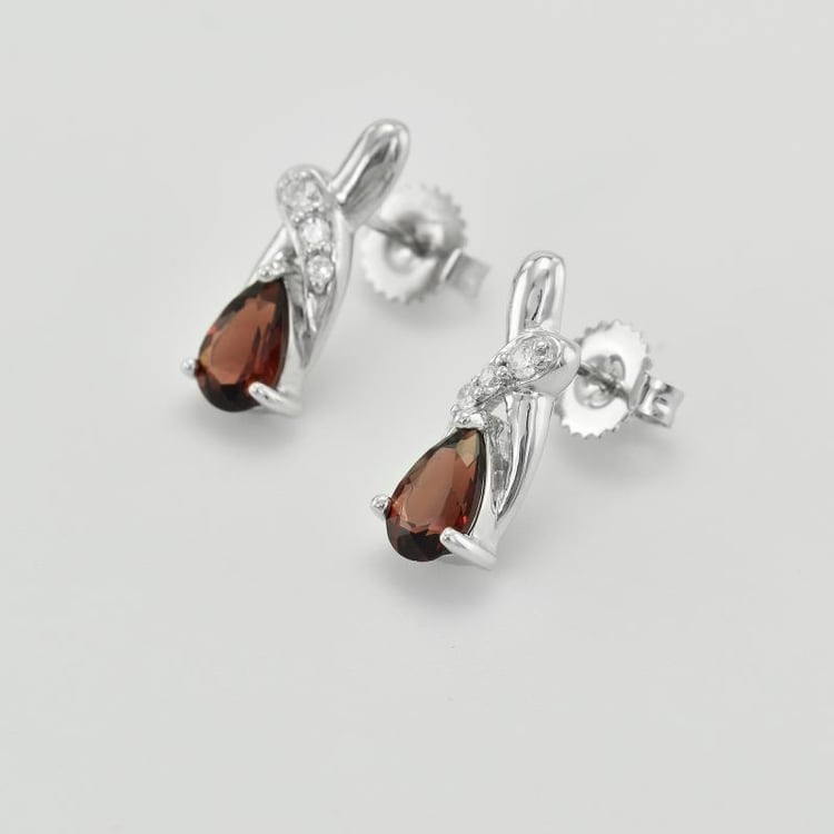 Náušnice zo striebra 42291