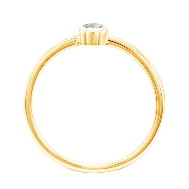 Zlatý zafírový prsteň 71667