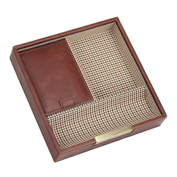 Pánske puzdro na doplnky svetlohnedé Berlin 40704