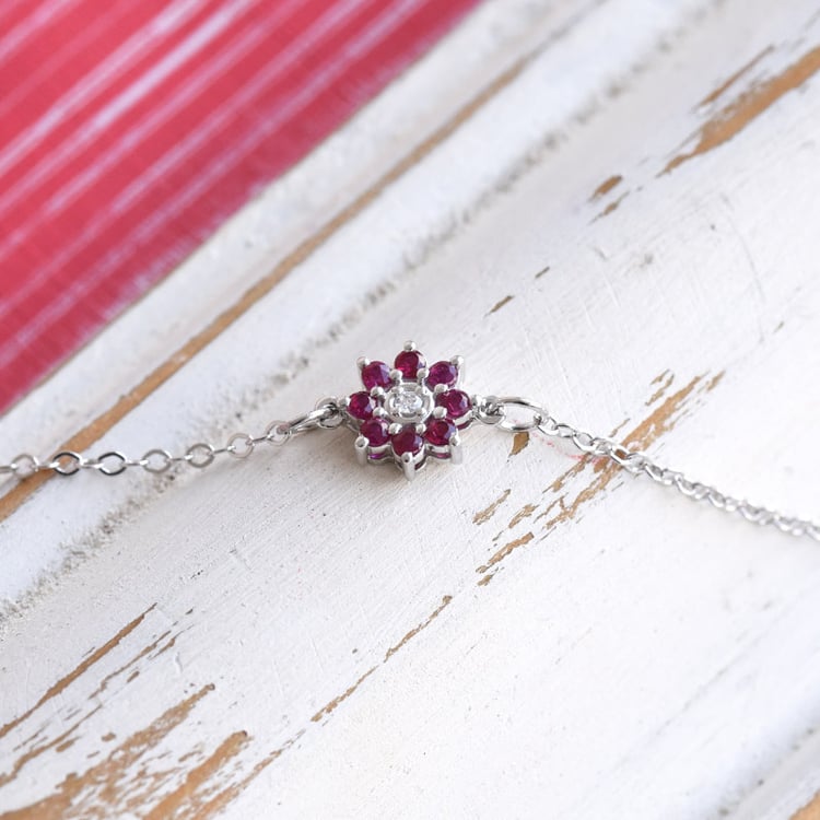 Rubínový náramok 85262