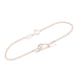 Náramok Malý princ so slonom a gravírom