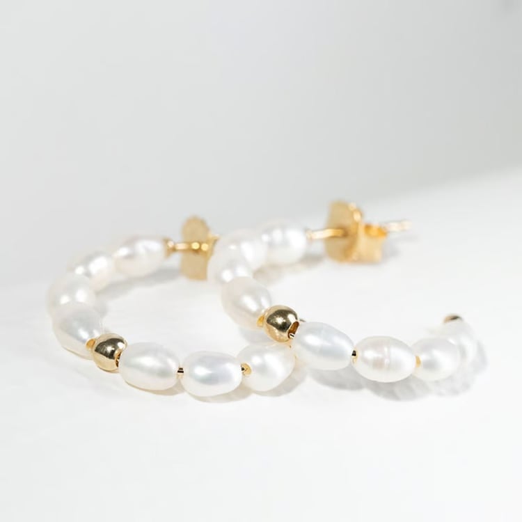 Kolekcia strieborných šperkov s perlami 163816