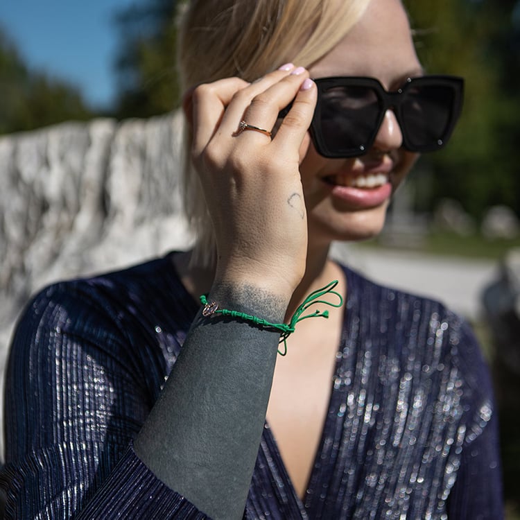 Povrázkový náramok s mapou sveta Cosmo 108777