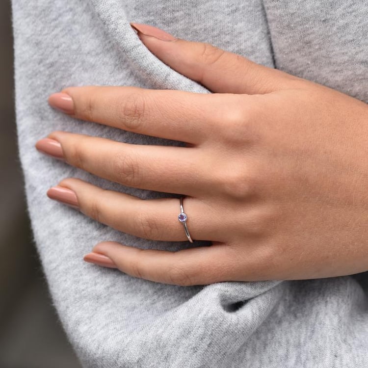 Zlatý minimalistický prsteň 33806