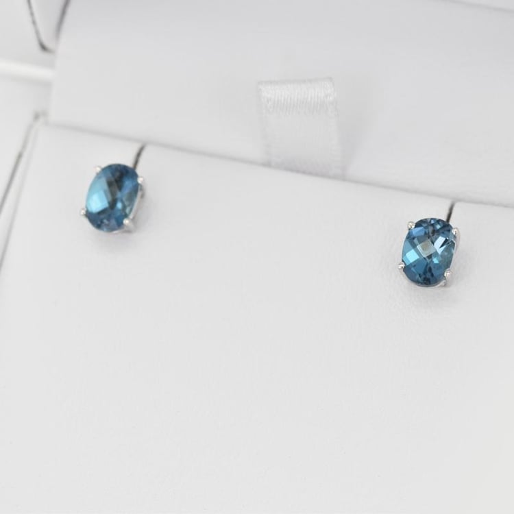 Topásové náušnice 21017