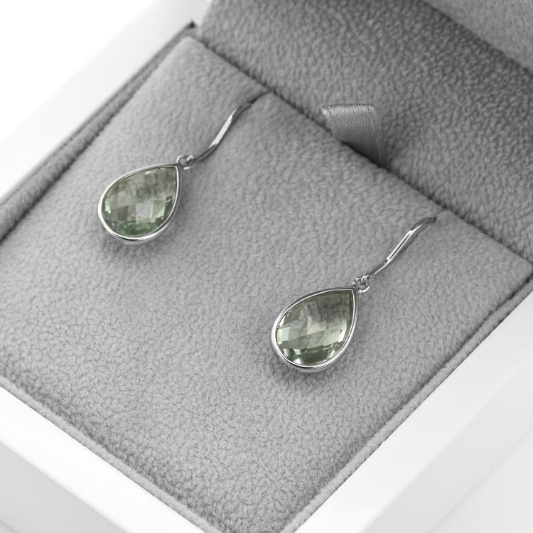 Zlaté visiace náušnice 46132