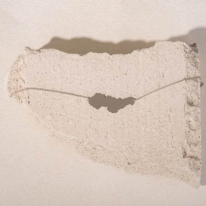 Strieborný náhrdelník Československo