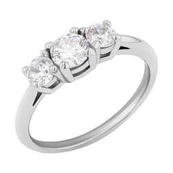 Lab-grown diamantový zásnubný prsteň Paloma