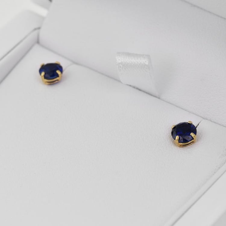 Zlaté napichovacie náušnice 55321