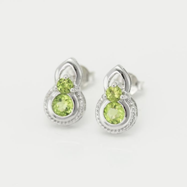 Strieborné náušnice 15903