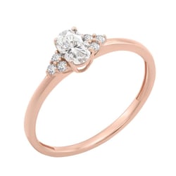 Zásnubný prsteň s lab-grown diamantmi Kylie