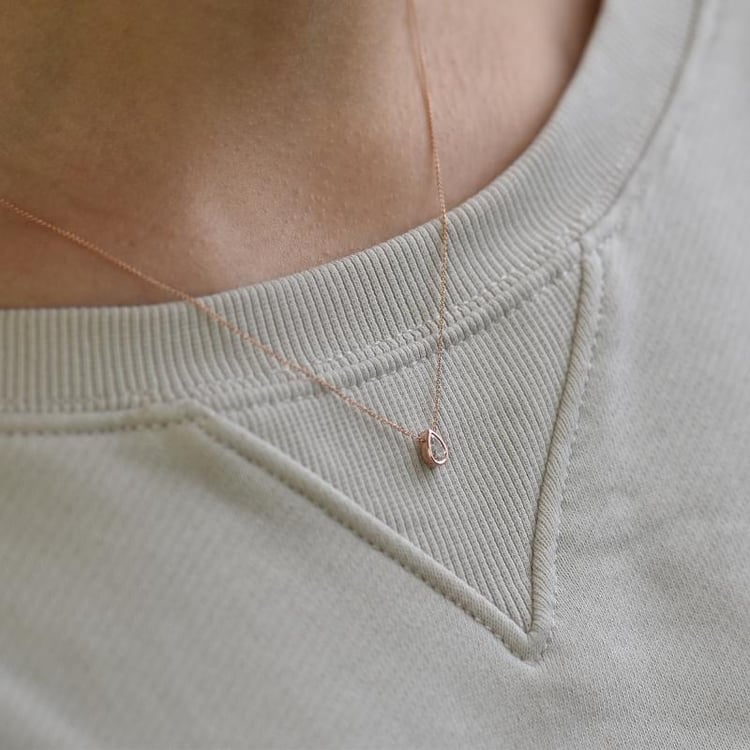 Diamantový náhrdelník ze zlata 38429