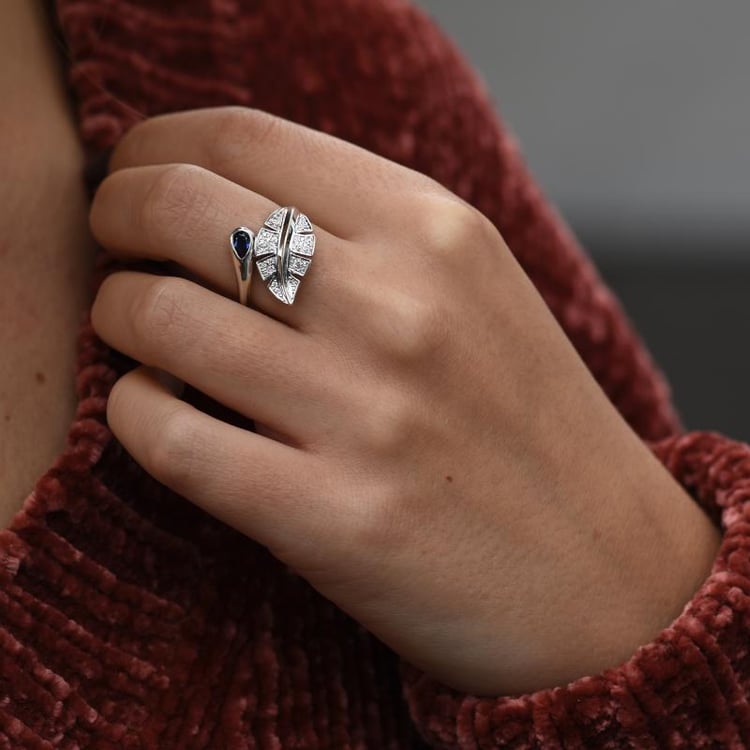 Prsteň so zafírom 49984