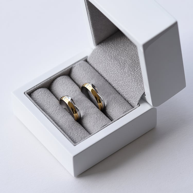 Pologuľaté svadobné obrúčky 61452