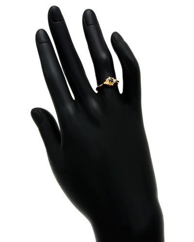 Zafir prsten zlte zlato 55533