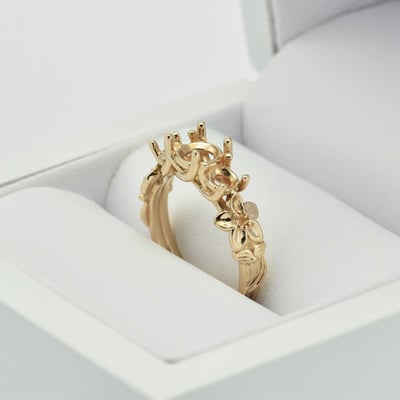 Prsteň pripravený na osadenie