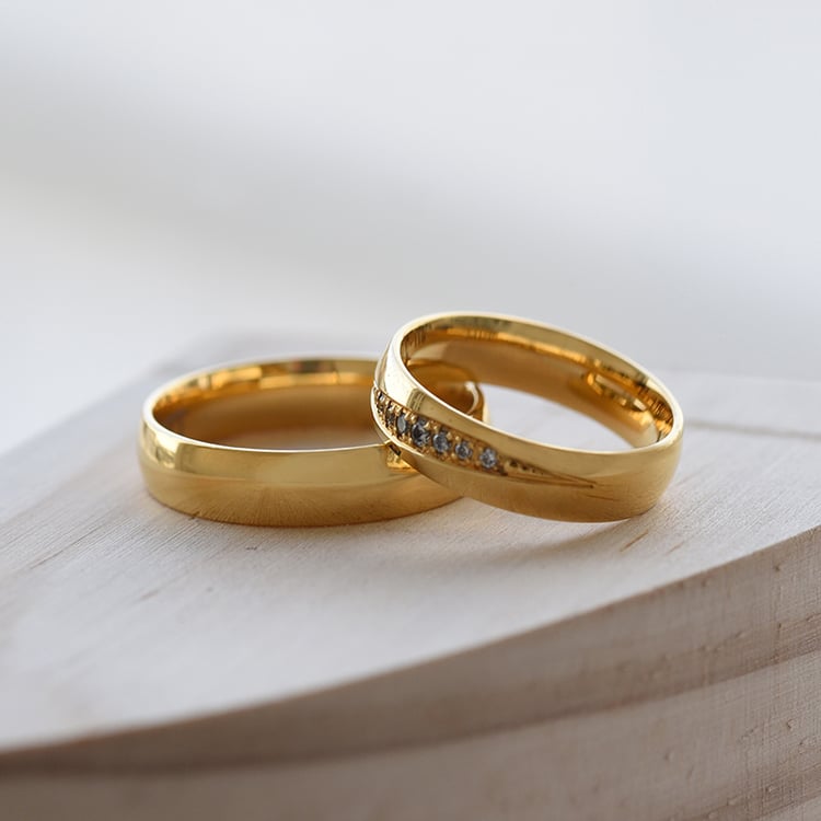 Komfortné svadobné obrúčky 63530