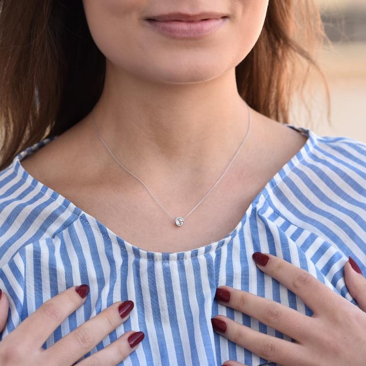 Náhrdelník s topásom 71106