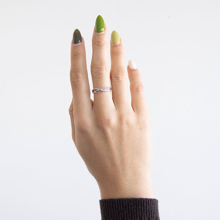 Set prsteňov s možnosťou výberu diamantu Elleanor 131662