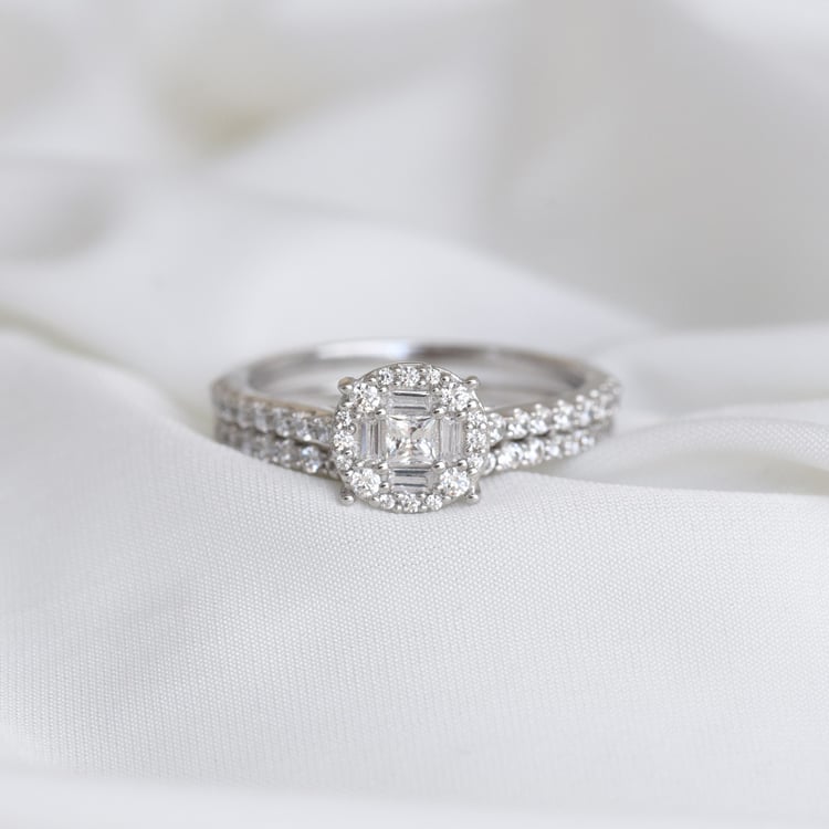 Diamantový prsteň 85757