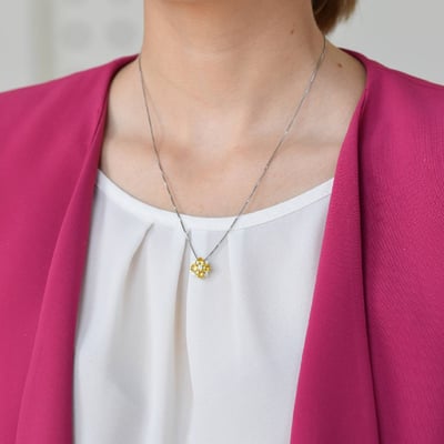 Šperky so žltými zafírmi