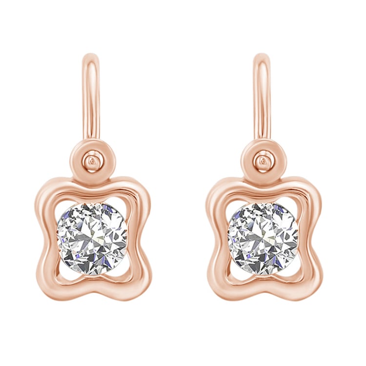 Náušnice pre deti zo zlata 145296