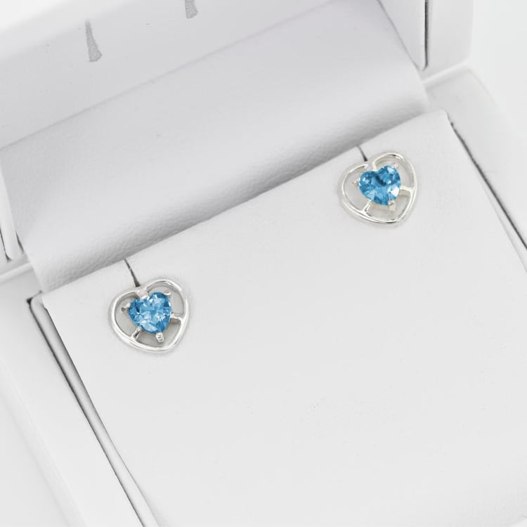 Topásové náušnice 15548