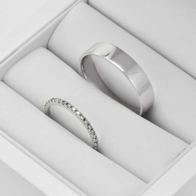 Prstene z platiny 77024