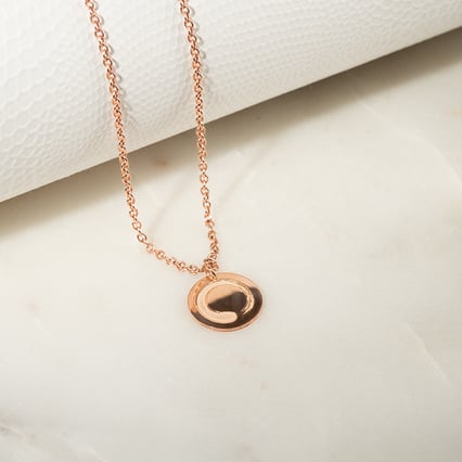 Strieborný joga prívesok so symbolom Enso