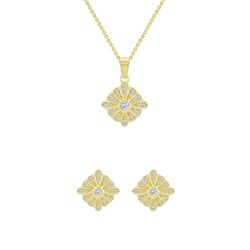 Zlatý diamantový set šperkov Liriene