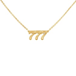 Náhrdelník s diamantom Anjelské čísla