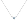 Minimalistický náhrdelník s akvamarínom Joella