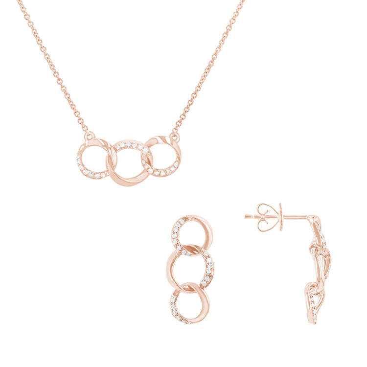 Výrazná kolekcia šperkov s diamantmi Lubna