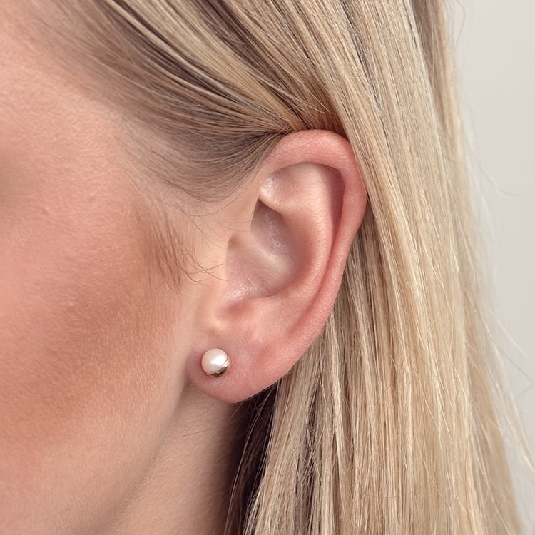 Decentné perlové náušnice Sonia 129197