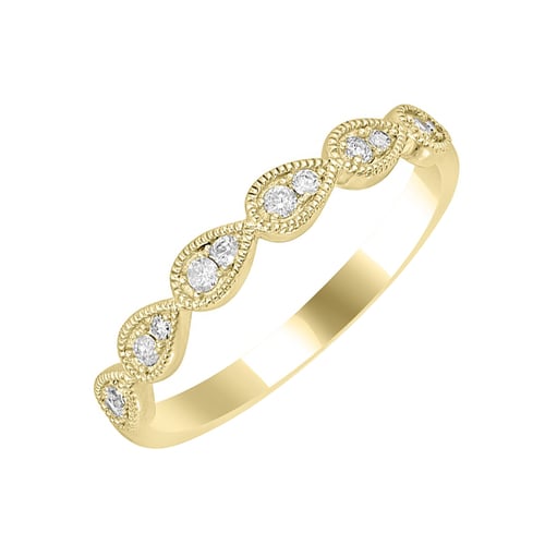 Eternity prsteň s lab-grown diamantmi Ebba