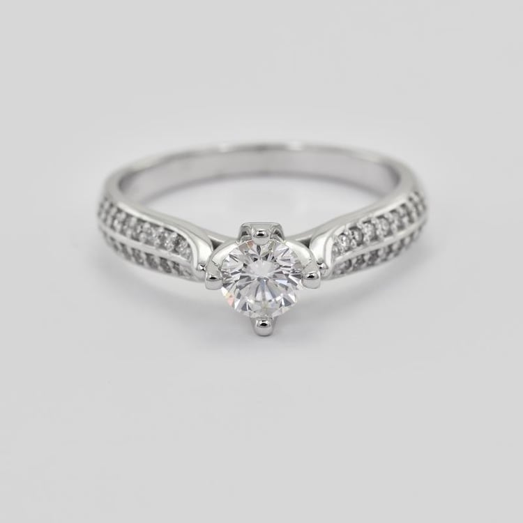 Zásnubný prsteň s diamantmi 75545