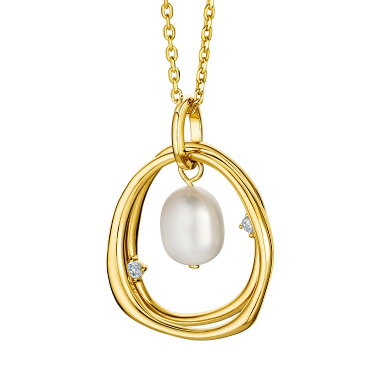 Pozlatený prívesok zo striebra