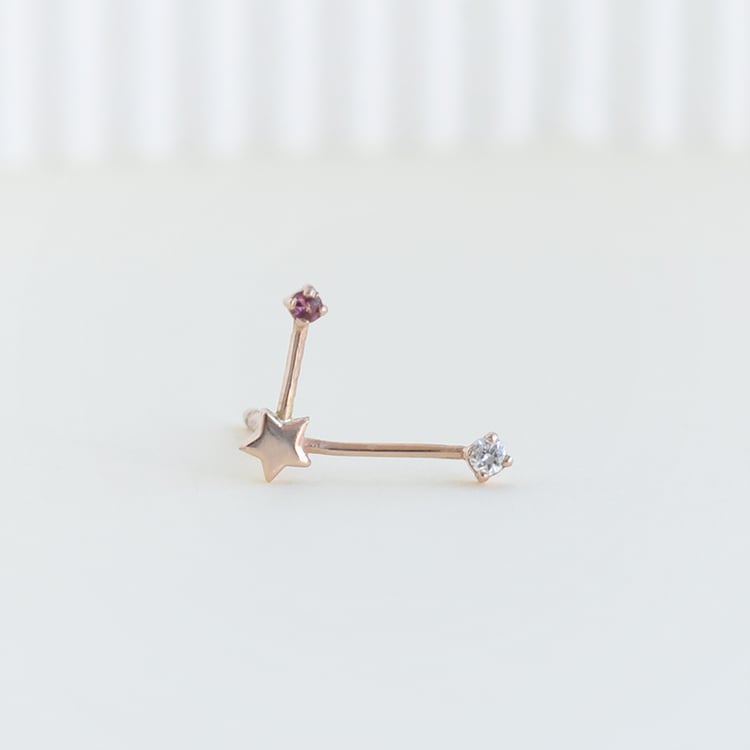 Náušnica so znamením zverokruhu Libra 139418