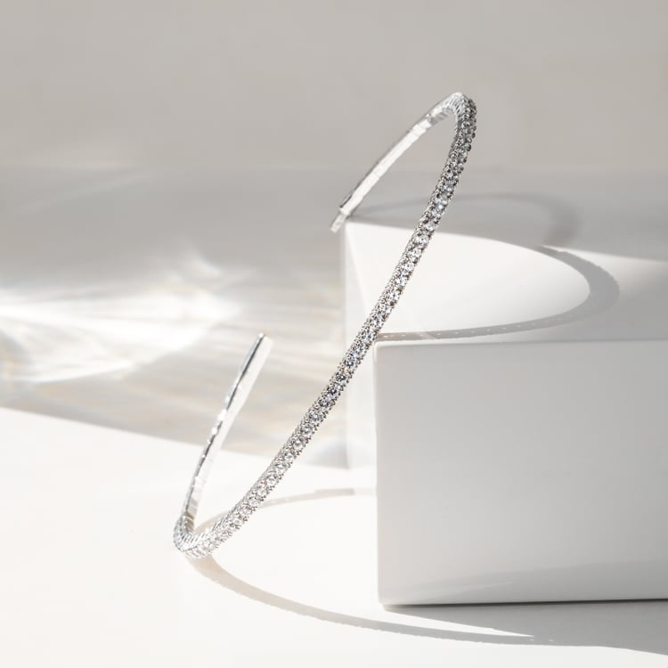 Zlatý flexi náramok s diamantmi Berry 142106