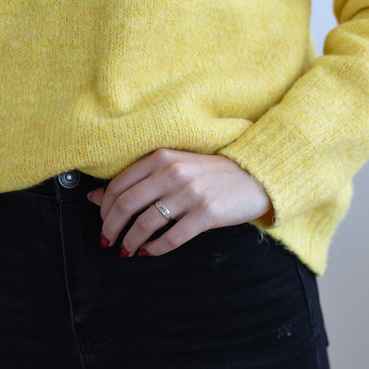 Prsteň s gravírom vlastnej voľby 58231