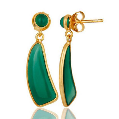 Nausnice s onyxom 7949