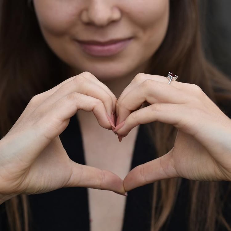 Granátový prsteň 31933