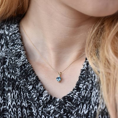 Topásový náhrdelník