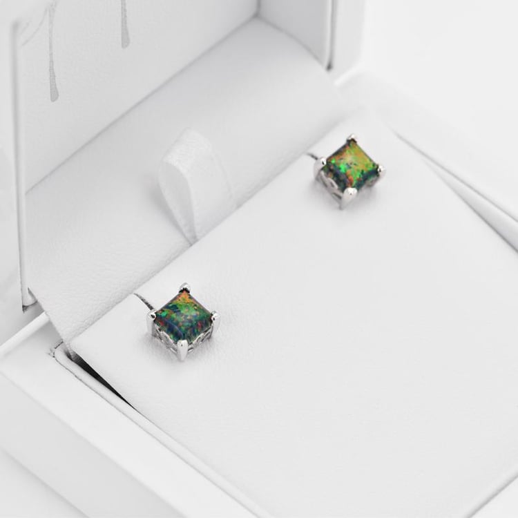 Princess opálové náušnice 19784