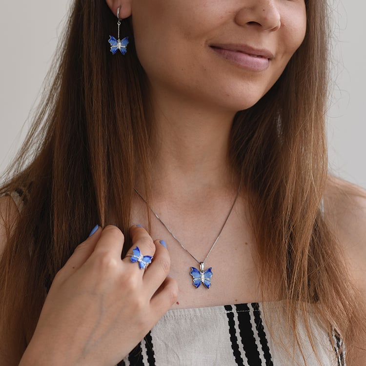 Prívesok s motýľom 63992