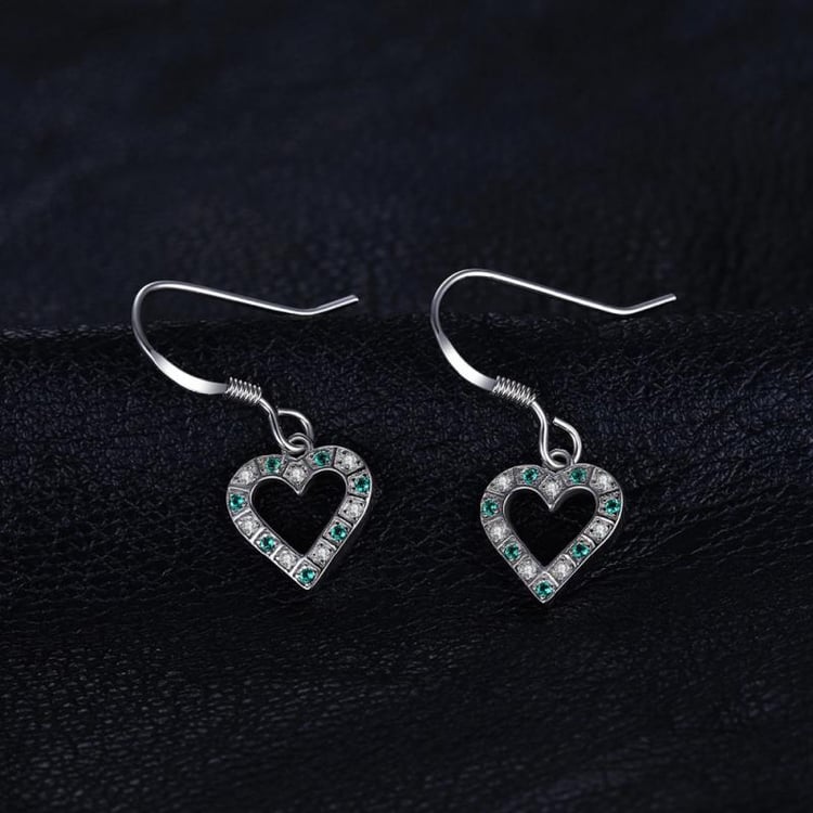 Smaragdové náušnice 26254