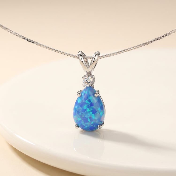 Zlatý prívesok opálom a diamantom Hara 169947